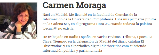 CARMEN MORAGA RESEÑA