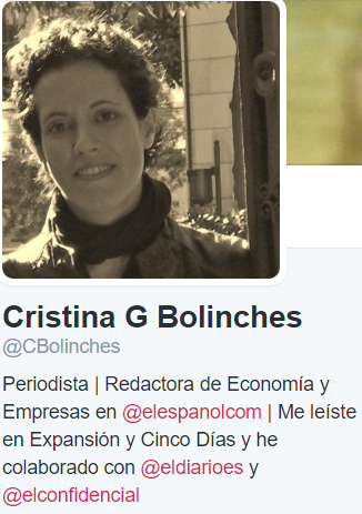 CRISTINA G BOLINCHES RESEÑA