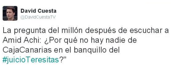 pregunta david cuesta