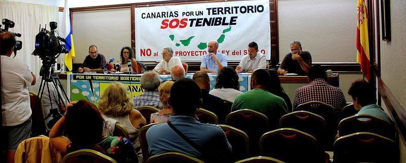 rueda de prensa canarias territorio sostenible