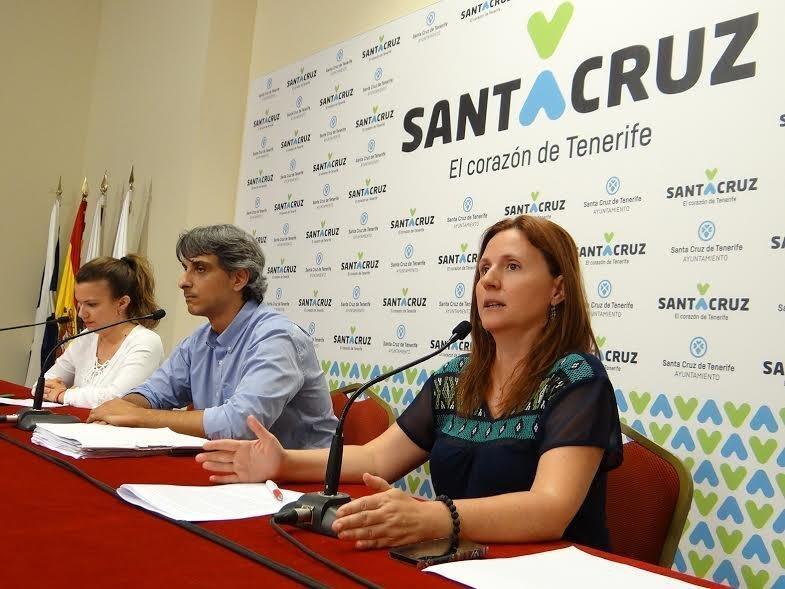 Elena Mateo, Ángel Mesa y Asun Frías