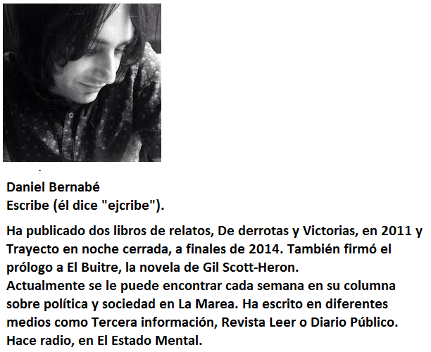daniel bernabé reseña