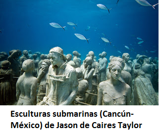esculturas submarinas