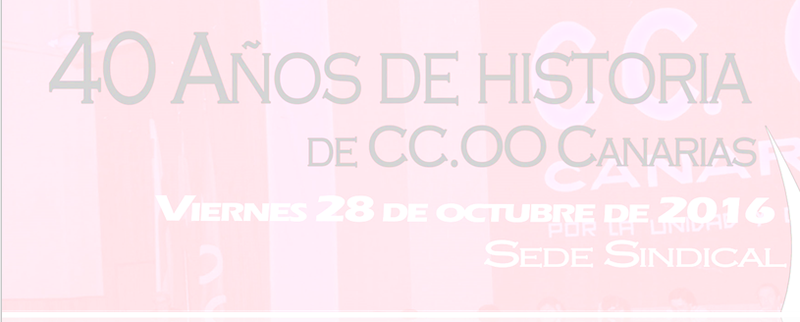 40 años ccoo