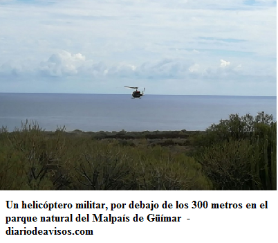 helicóptero Güimar
