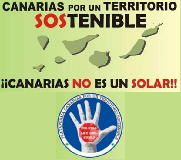CANARIAS TERRITORIO SOSTENIBLE NO SOLAR