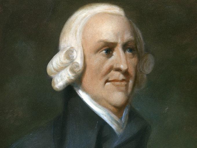 ADAM SMITH (1723-1790). Scottish economist. After a painting by Charles Smith.