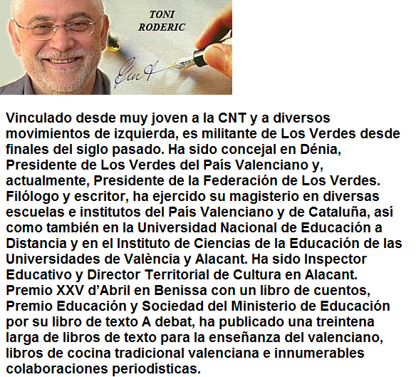 TONI RODERIC RESEÑA