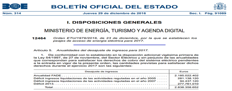 BOE ELÉCTRICAS