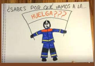 HUELGA BOMBEROS TF