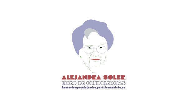 LIBRO CONDOLENCIAS ALEJANDRA SOLER