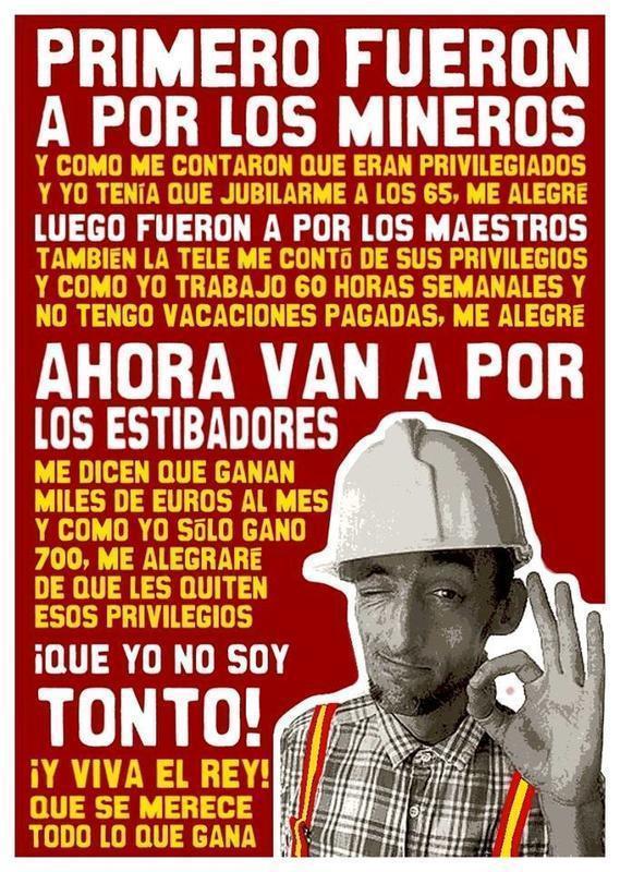 preimero fueron los mineros...