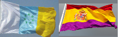 CANARIAS REPÚBLICA BANDERA