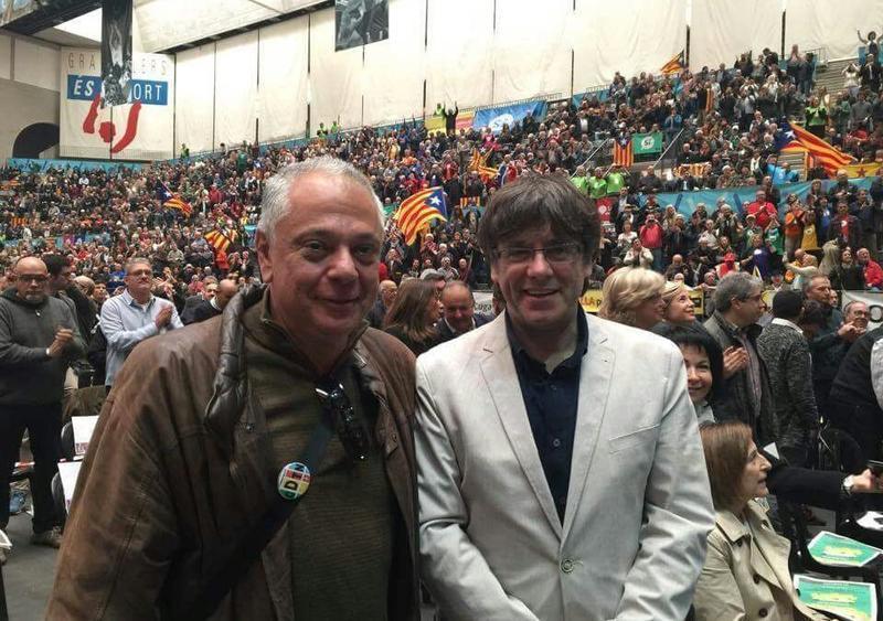 CHEMA HERNÁNDEZ CON PUIGDEMONT
