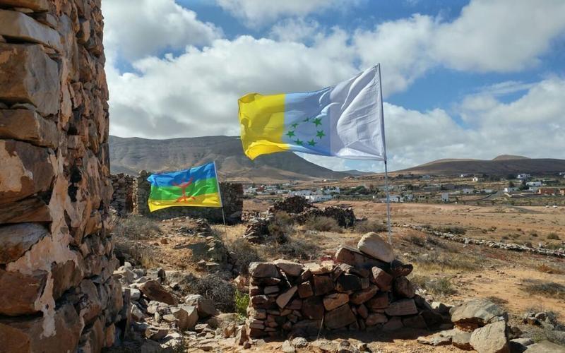 tindaya amazigh bandera