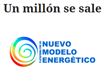 UN MILLÓN SE SALE