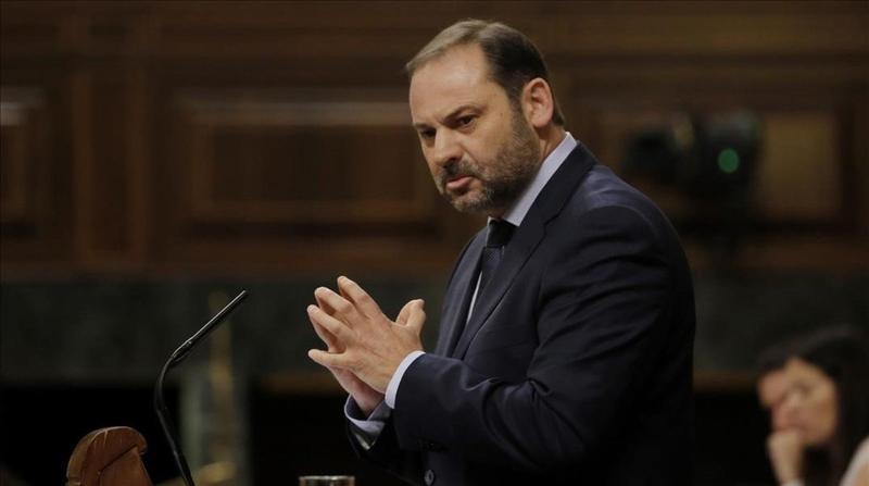 MADRID 14 06 2017  Politica   El presidente del Gobierno y varios miembros del Gabinete asisten  en el Pleno del Congreso de los Diputados  a la continuacion del debate de la mocion de censura al Gobierno     Intervencion de Jose Luis Abalos  PSOE  FOTO JOSE LUIS ROCA