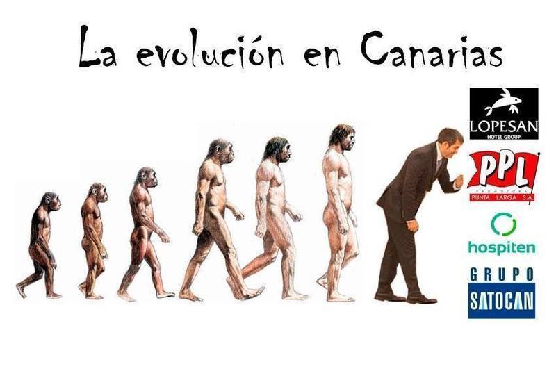 la evolución en canarias