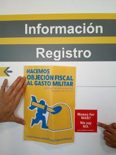 objeción fiscal gasto militar
