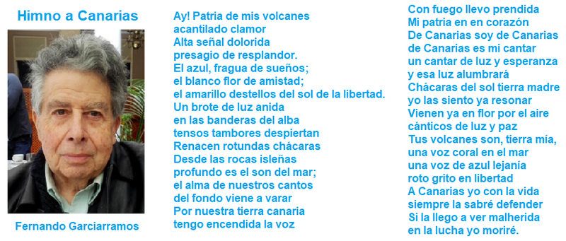 HIMNO A CANARIAS FERNANDO GARCÍA RAMOS