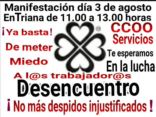 MANIFESTACIÓN CCOO 3 A