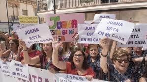 juana está en mi casa