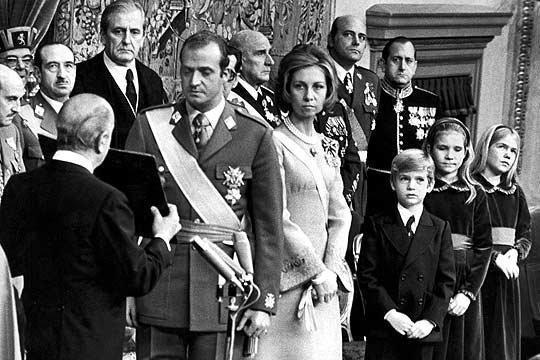 juan carlos trono