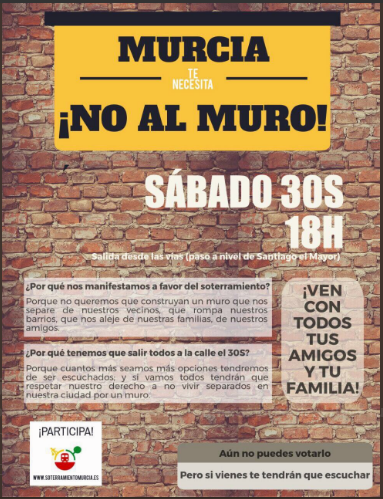 murcia no al muro