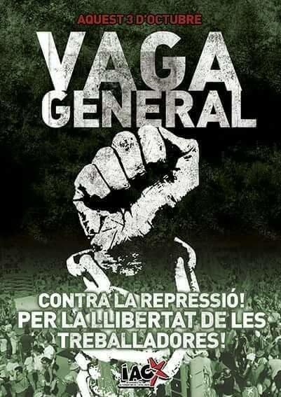 HUELGA GENERAL CATALUÑA 2