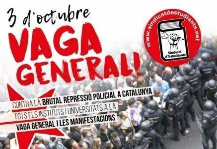 HUELGA GENERAL CATALUÑA