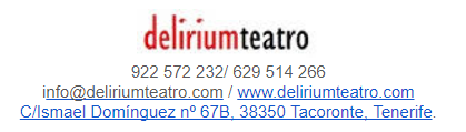 delirium teatro