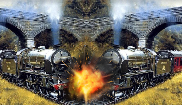 CHOQUE DE TRENES