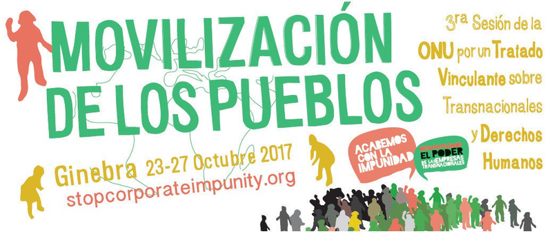movilización de los pueblos impunidad transnacionales