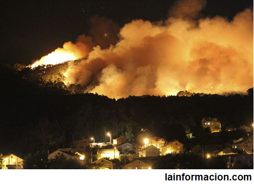 fuego galicia