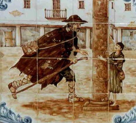 lazarillo ciego piedra