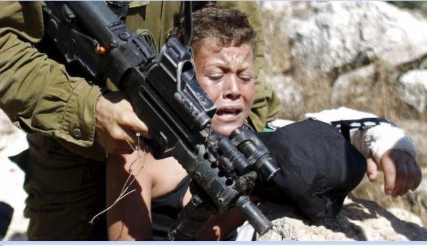 niño palestino preso israel