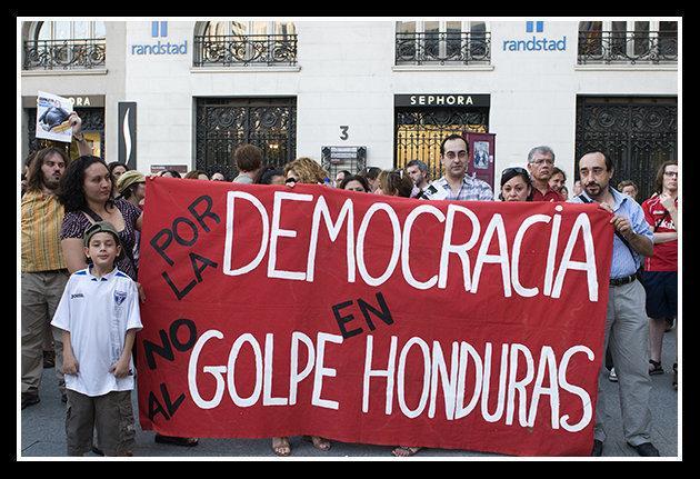 CONTRA EL GOLPE HONDURAS