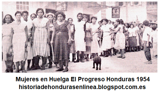 muejres huelga honduras