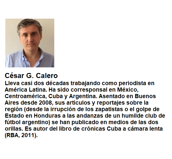 CÉSAR G CALERO RESEÑA