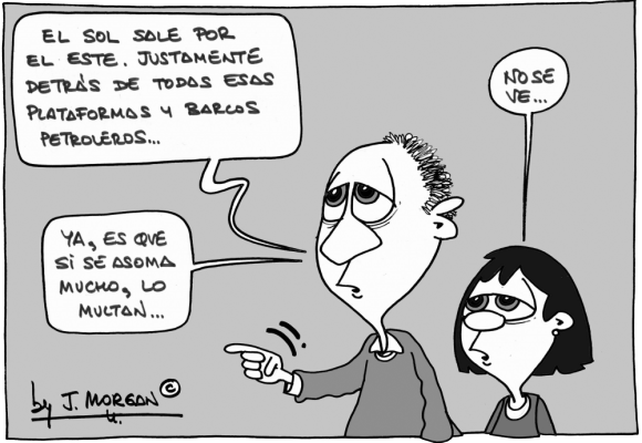 el sol sale por el este morgan