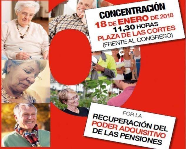 concentración pensiones madrid