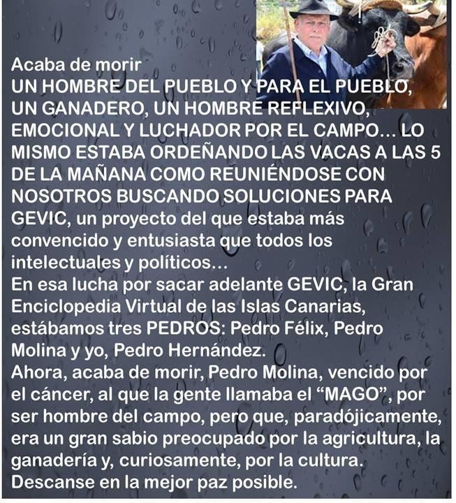 acaba de morir