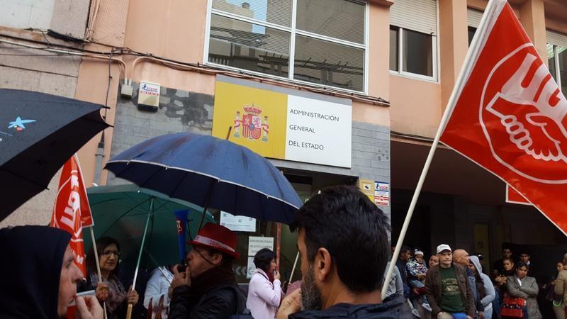 limpieza movilización UGT