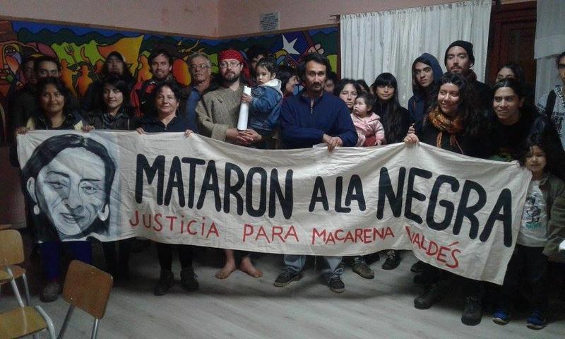 MACARENA VALDÉS MATARON A LA NEGRA
