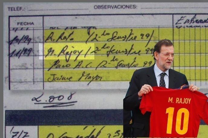 M RAJOY CAMISETA