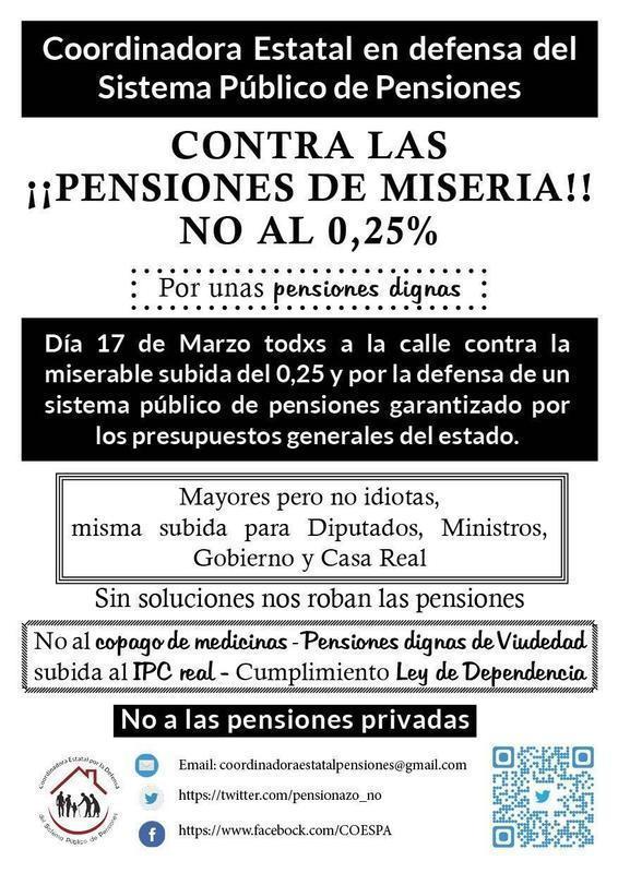 17 m pensiones