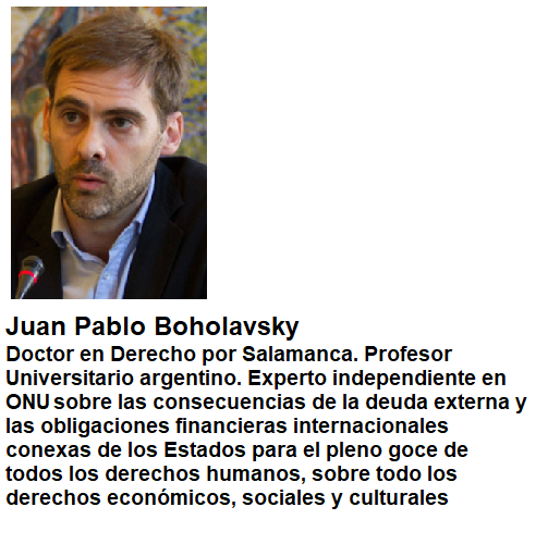 JUAN PABLO BOHOLAVSKY RESEÑA