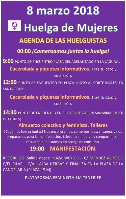 8 m agenda tenerife