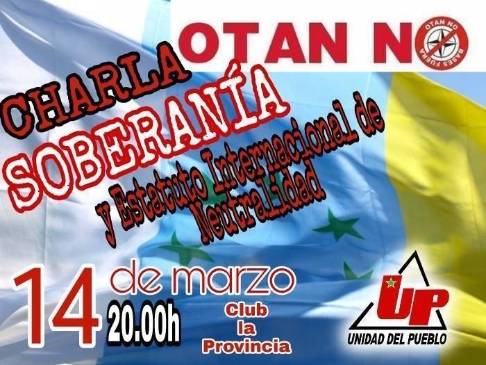 charla soberanía UP