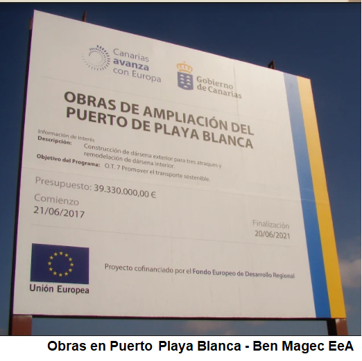 obra puerto playa blanca
